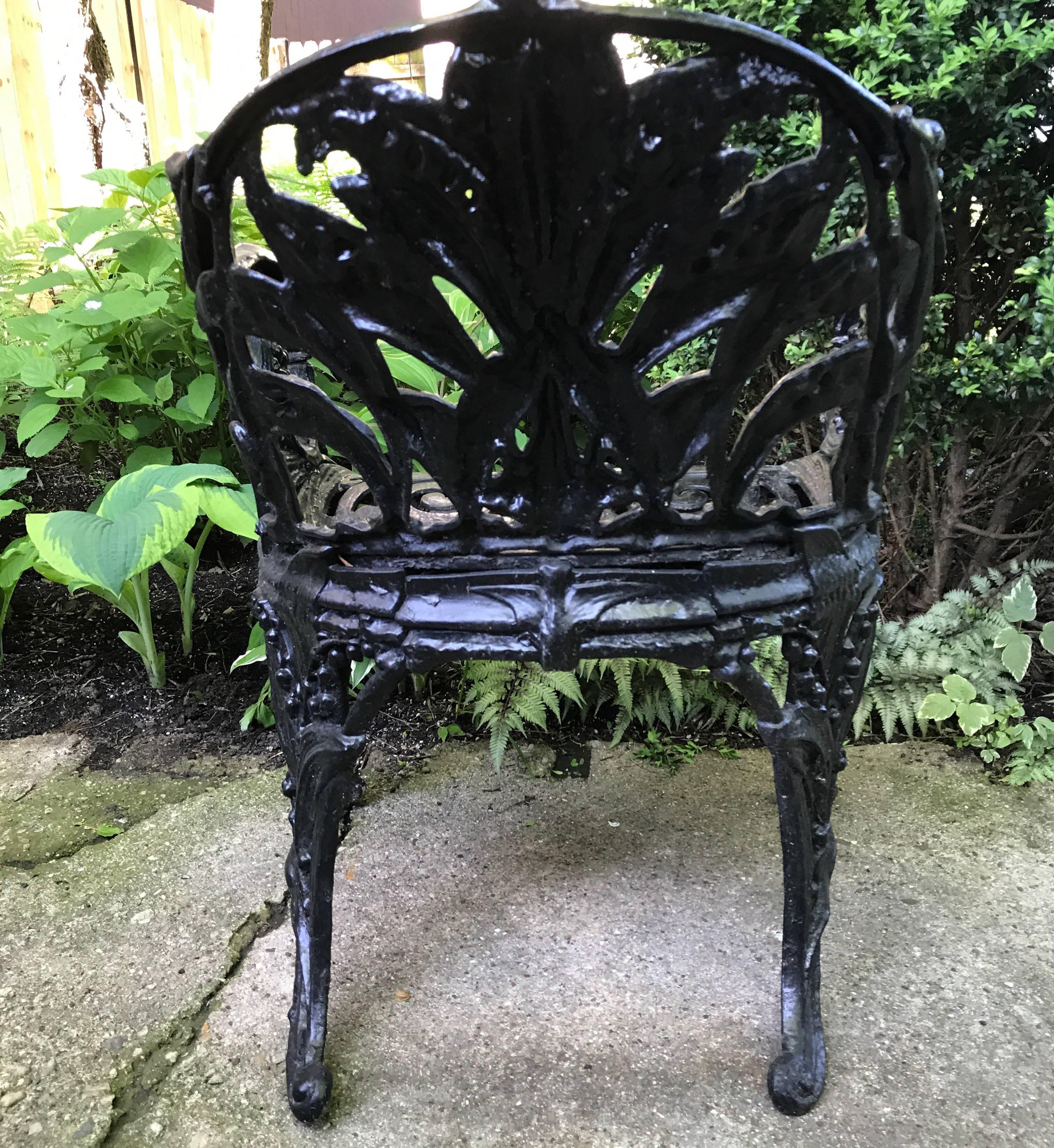 Aluminum Lilly of the Valley Garden Chair