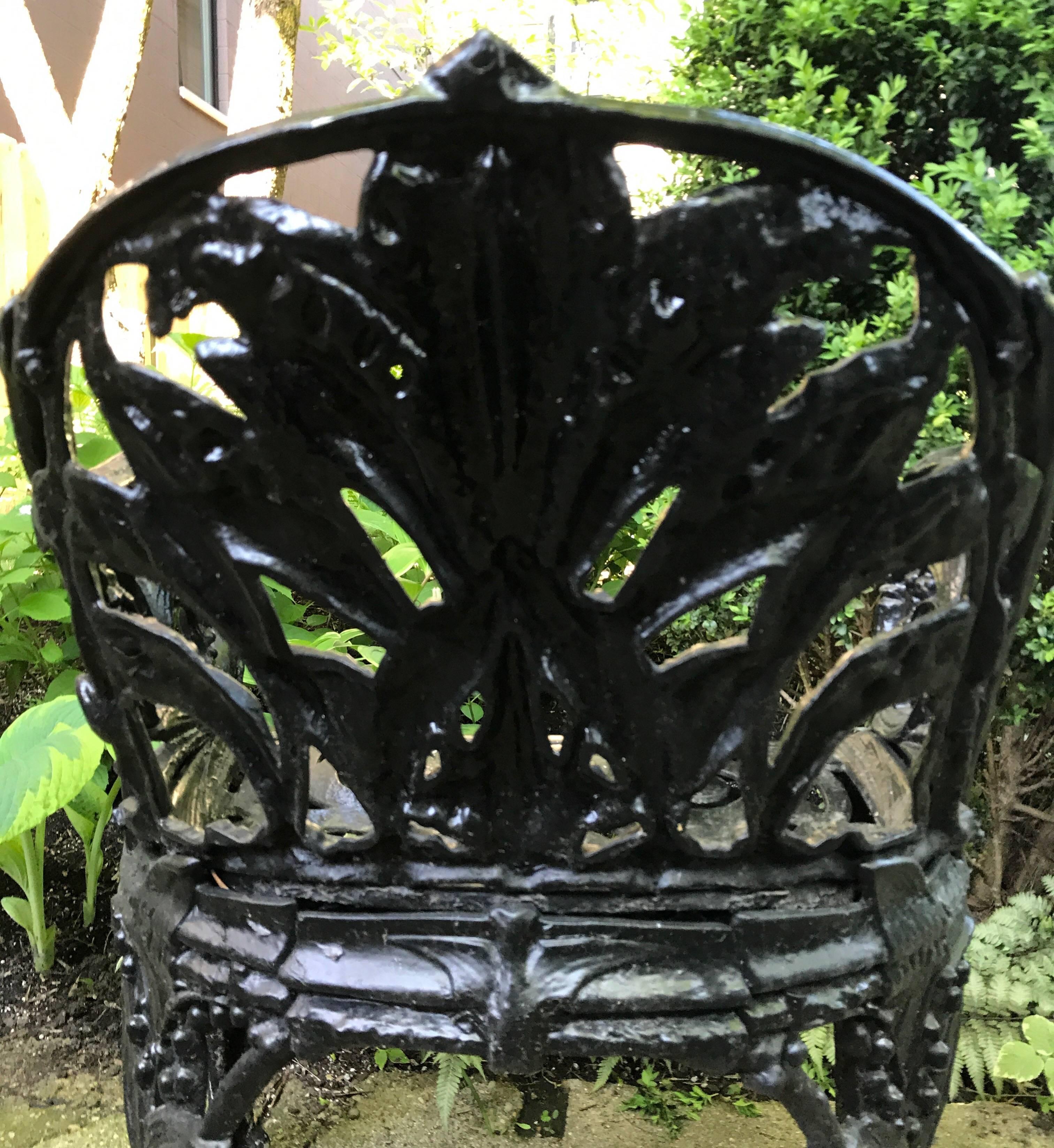 Lilly of the Valley Garden Chair 1
