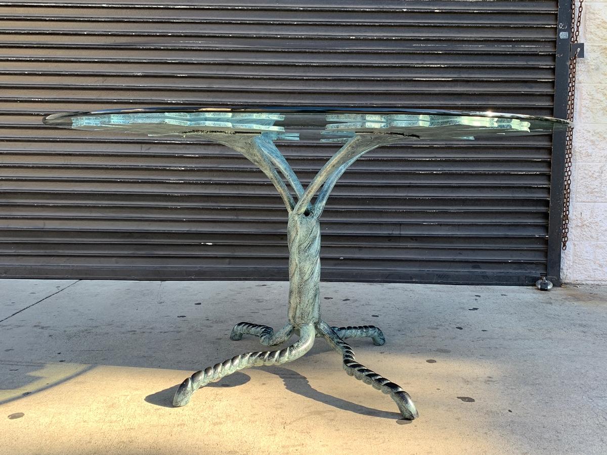 Mid-Century Modern Lilly Pad Table in the Style of Arthur Court