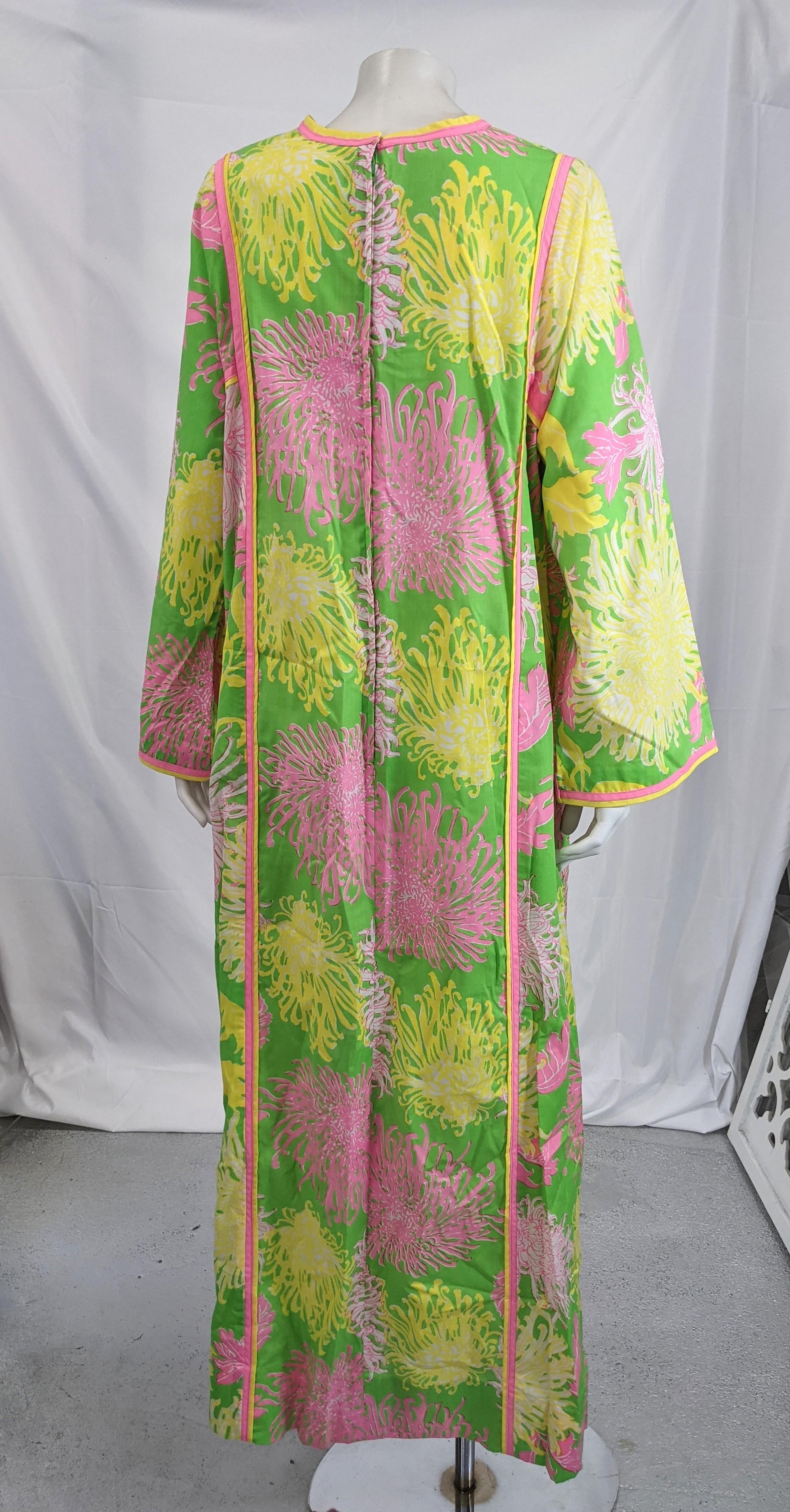 Kaftan mit Blumendruck von Lilly Pulitzer (Braun)
