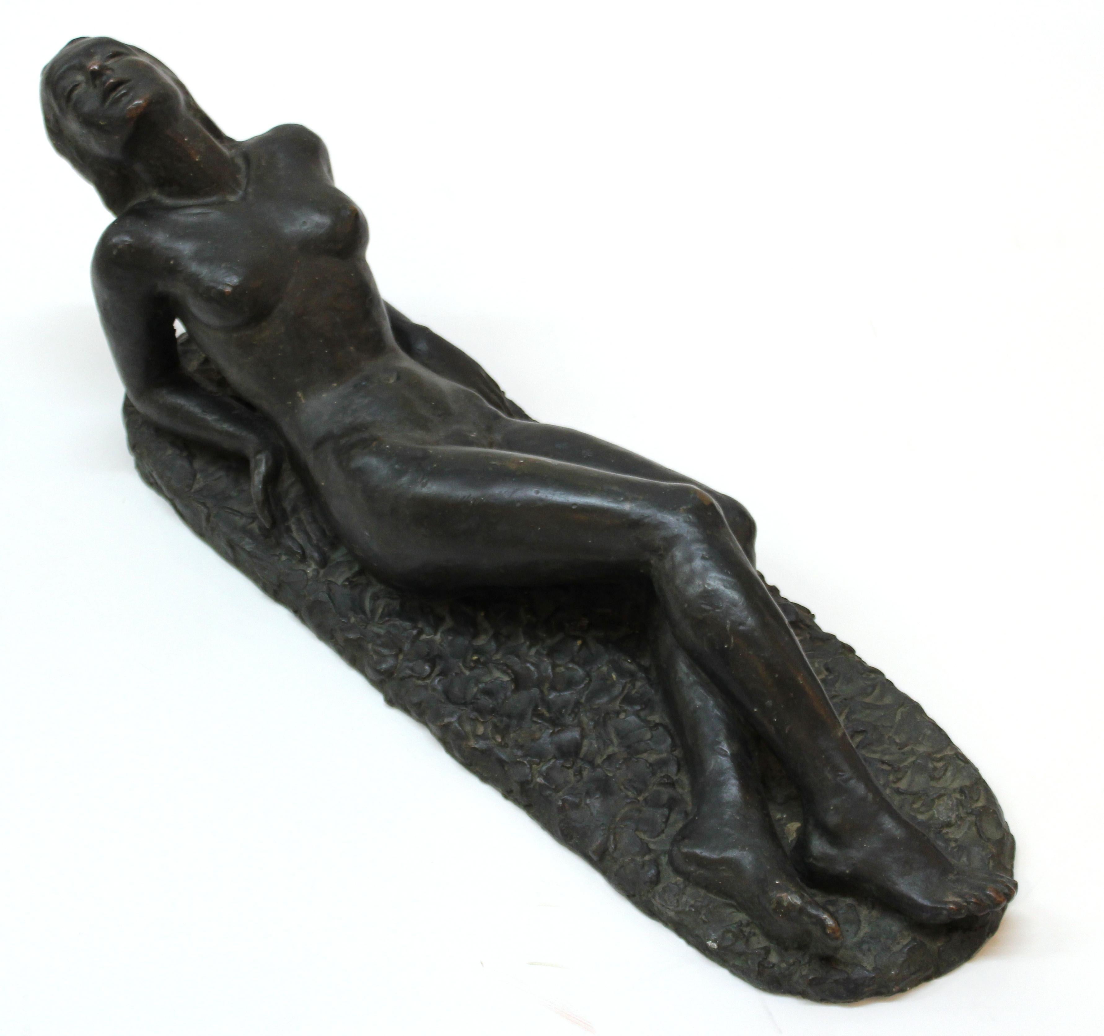 gypsum sculpture art nude