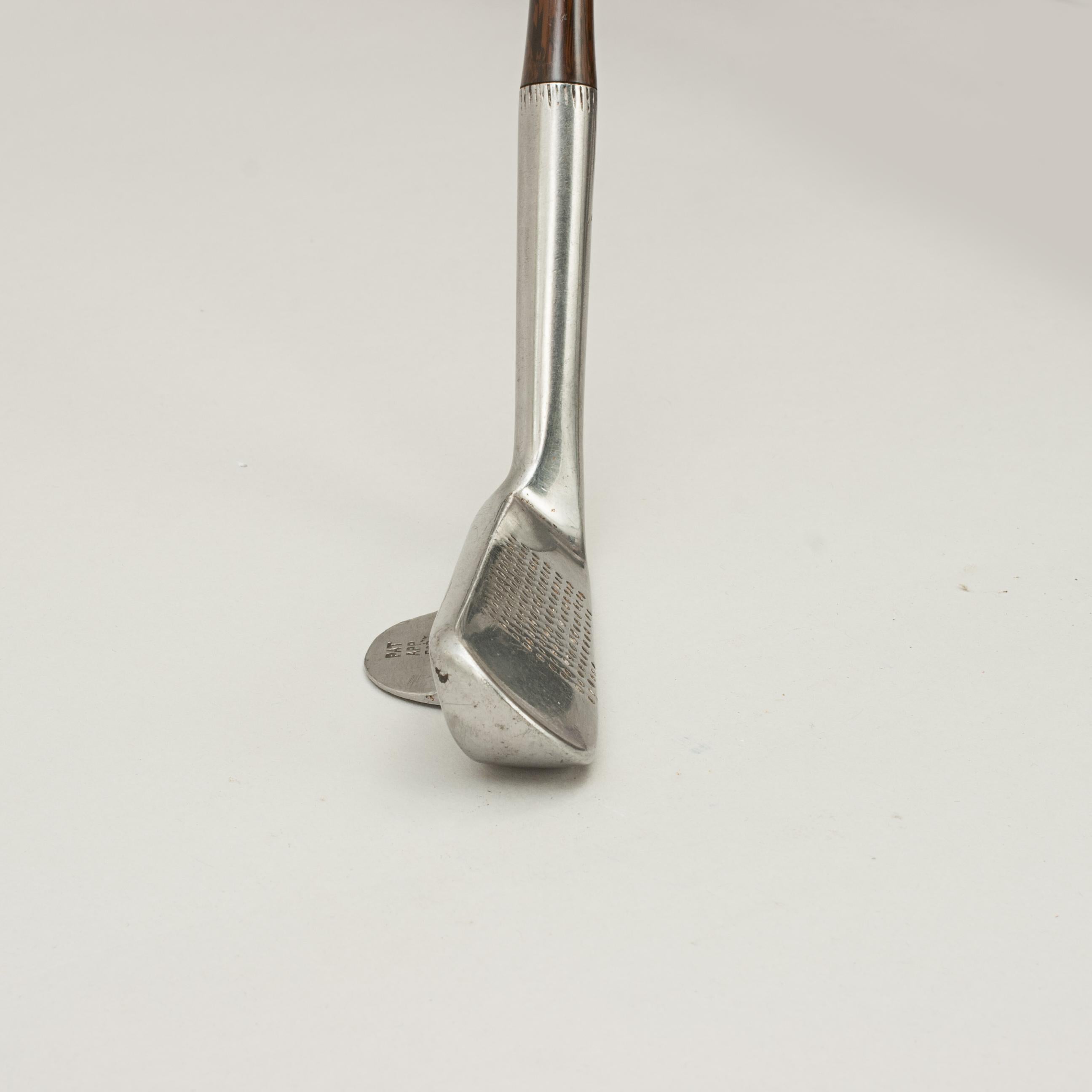 Lillywhite's 'Nonfooze' Steel Shafted Golf Club, Chipper 4