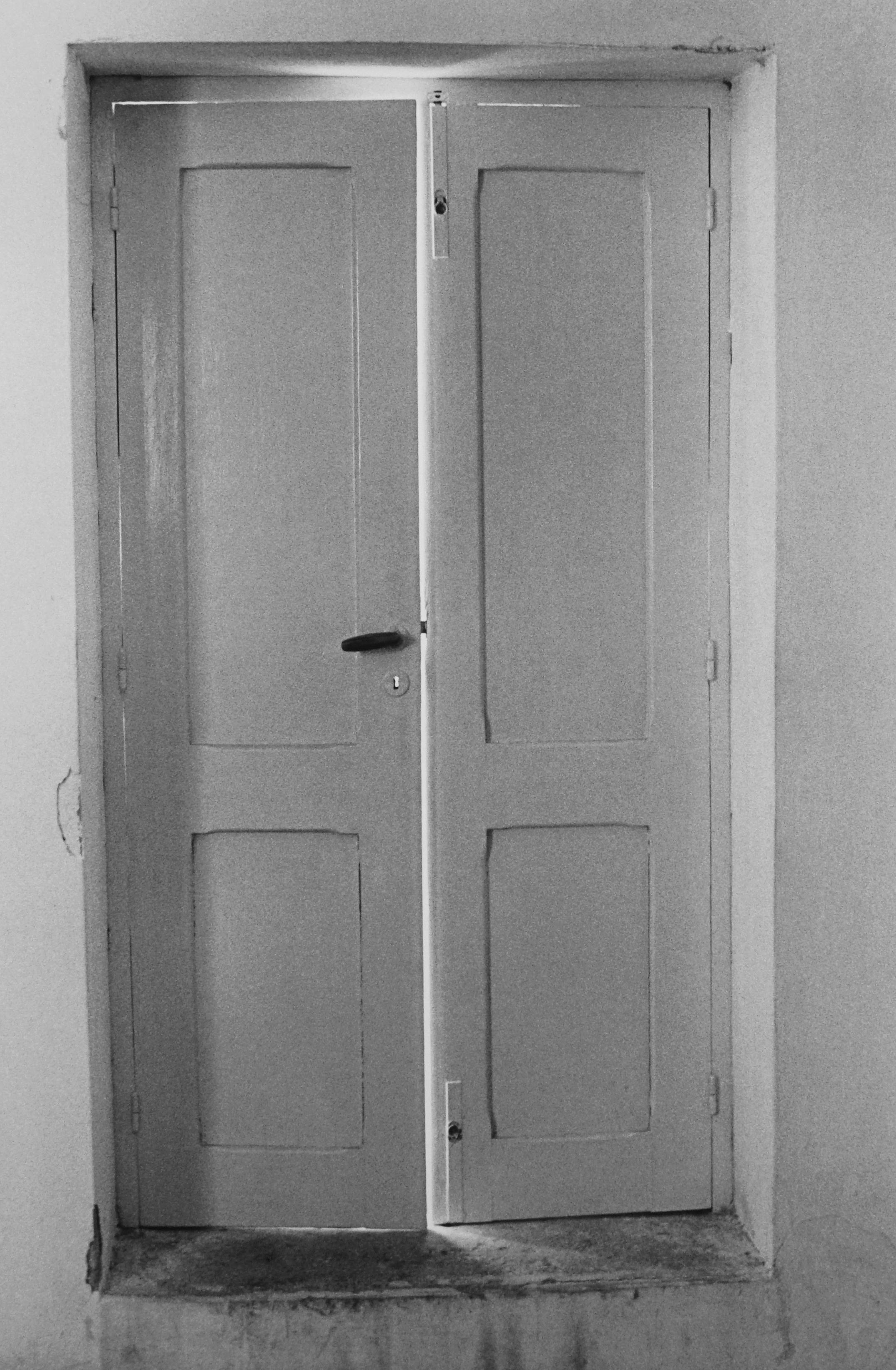 Lilo Raymond Black and White Photograph - Door, Crete, 1973