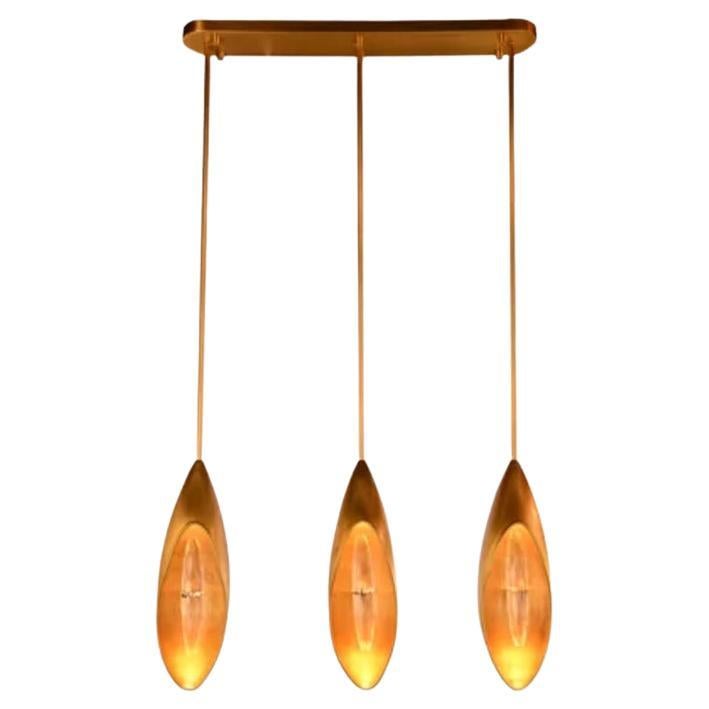 Lustre The Lilly - Elegance Brass - Lily Flower Design avec options personnalisables