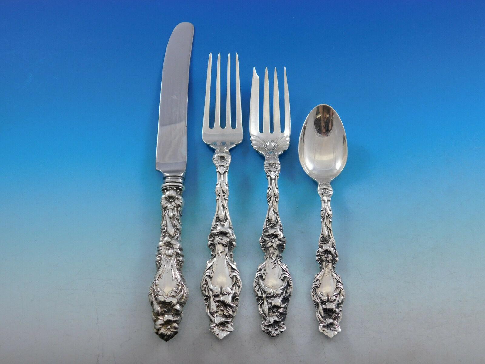 lily sterling silver flatware