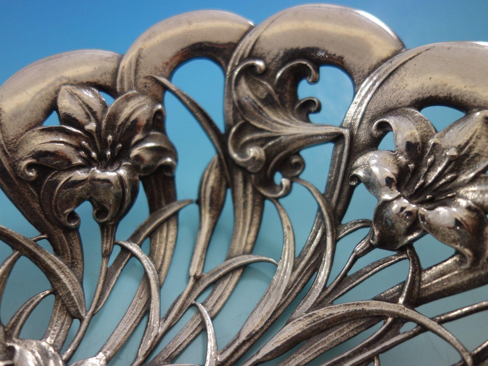 Cuchara bombonera de plata de ley Lily by Whiting, Fabulosa principios del siglo XX en venta