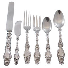 Lily by Whiting Sterling Silver Flatware Set for 12 Service 72 Pieces