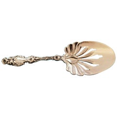 Lily by Whiting Sterling Silver Fried Egg Server Pierced Vintage