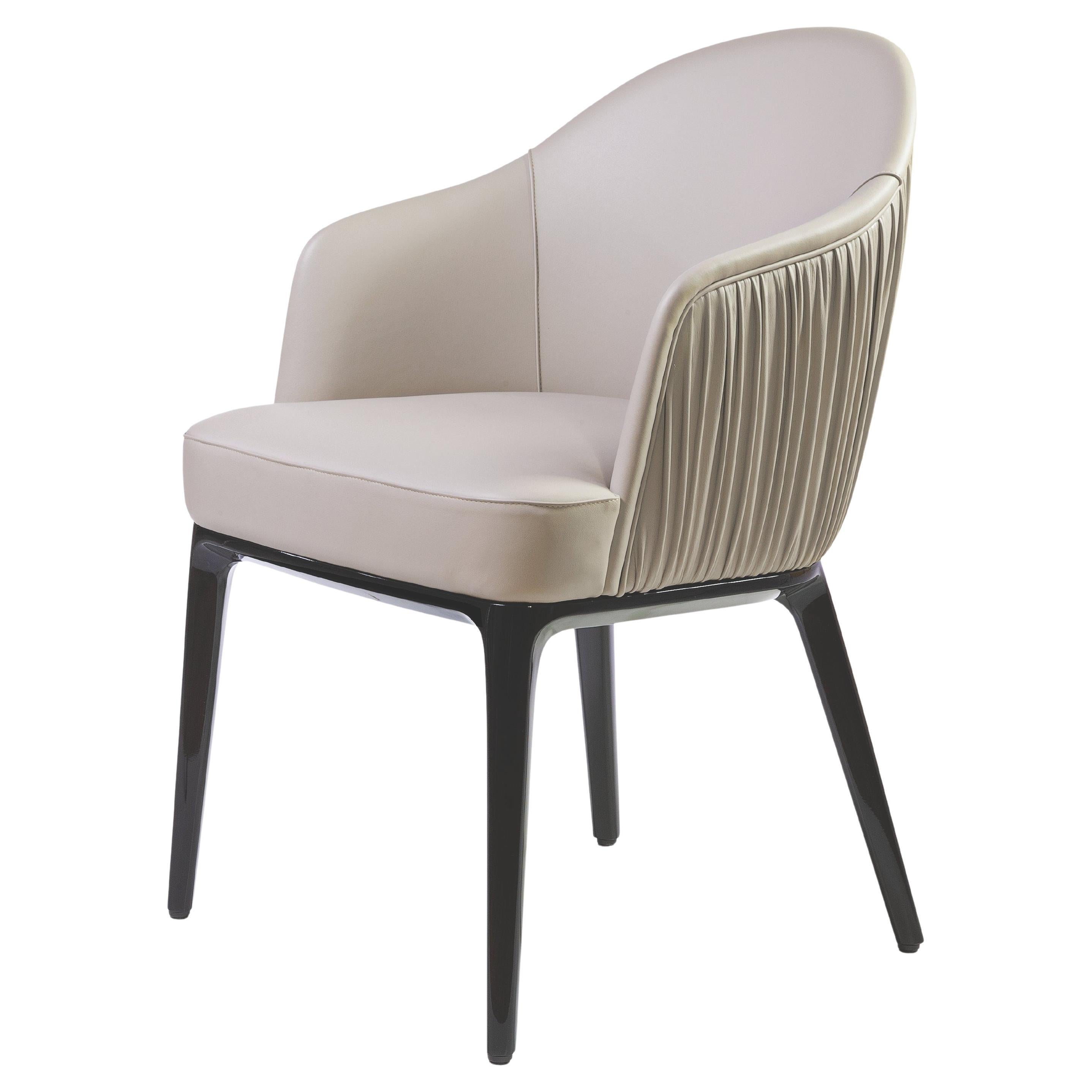 Pre-owned Medea Lily Chair In Brown