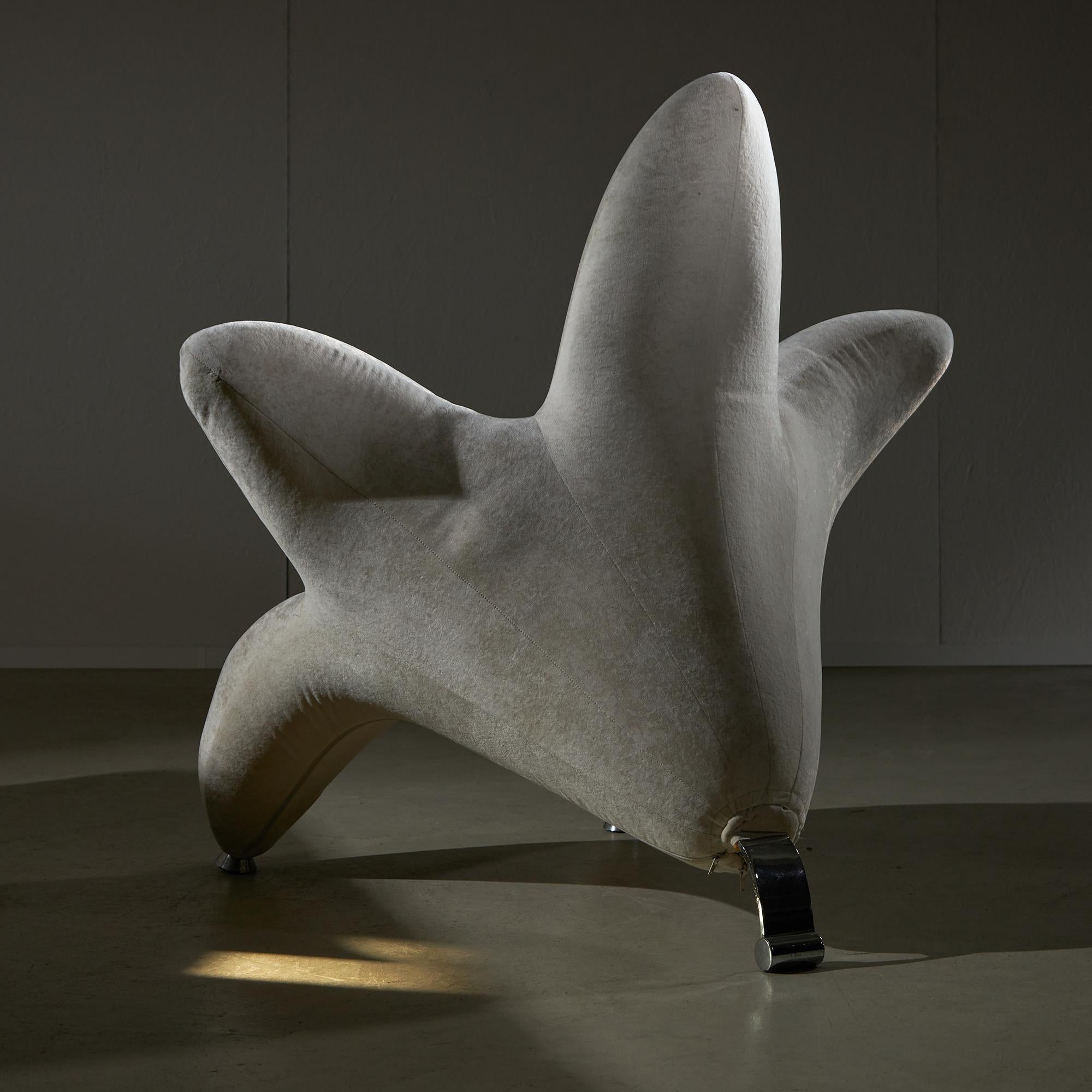 Lily Chair in Style of Masanori Umeda, 1990's In Good Condition In Budapest, HU