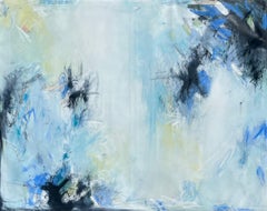 Coast to Coast by Lily Harrington, Large Abstract Painting on Canvas