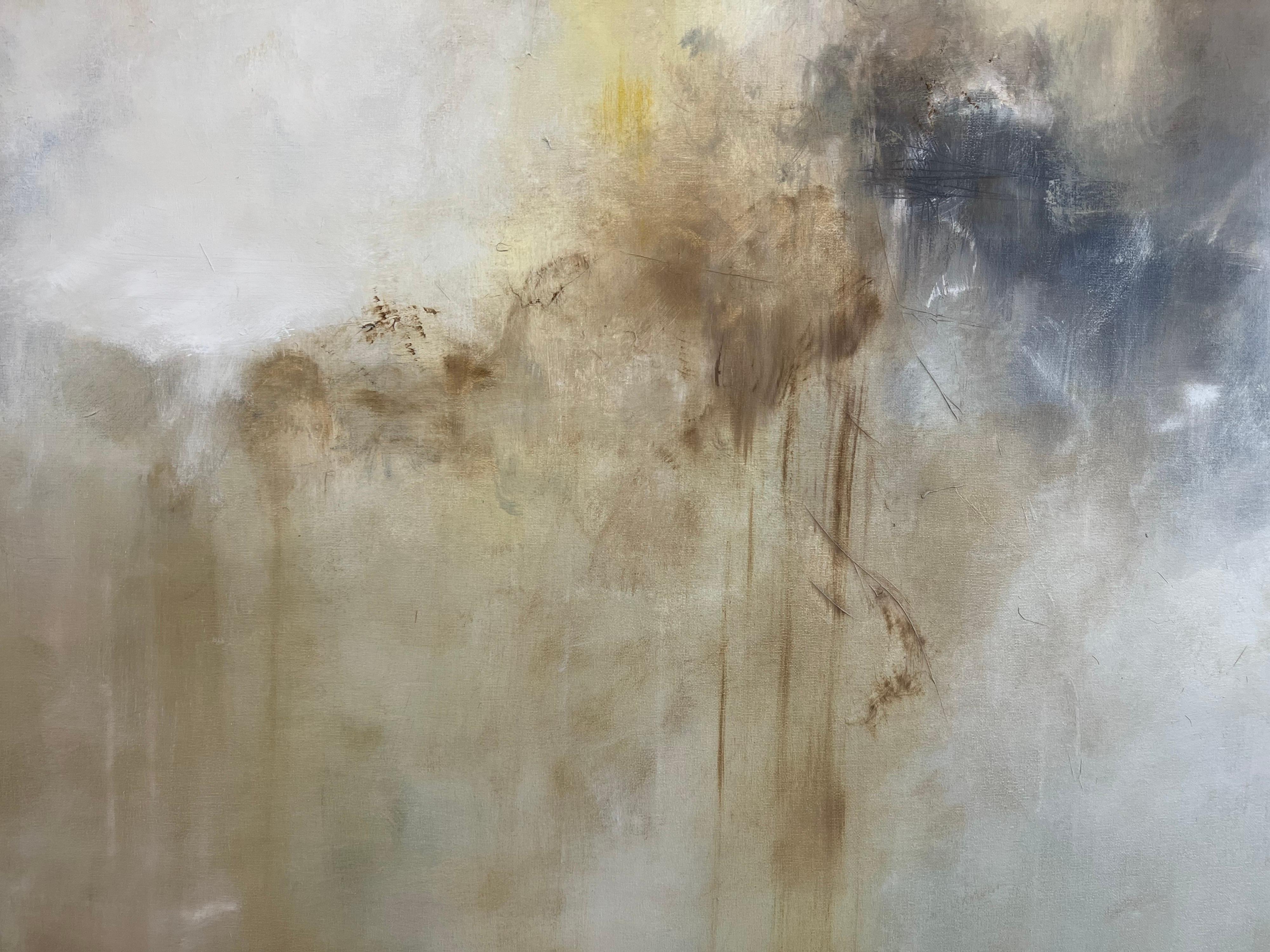 Golden Hour by Lily Harrington, Large Abstract Painting on Canvas 1