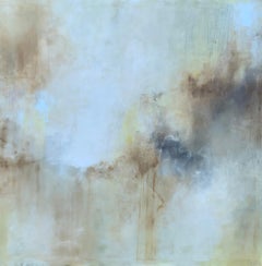 Golden Hour by Lily Harrington, Large Abstract Painting on Canvas