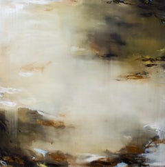 Marigold I, Contemporary Abstract Landscape Painting