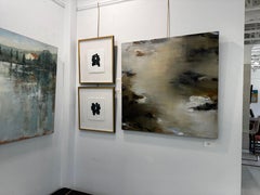 Marigold II, Contemporary Abstract Landscape Painting