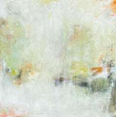 Serenity by Lily Harrington, Large Abstract Painting on Canvas with Green