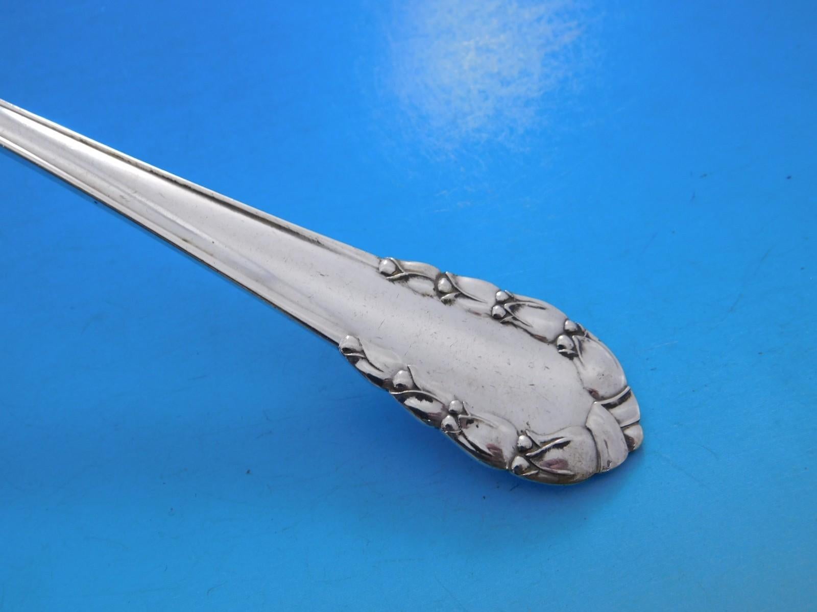 Lily of the Valley by Georg Jensen Sterling Silver Flatware Set Service 82 pcs For Sale 5