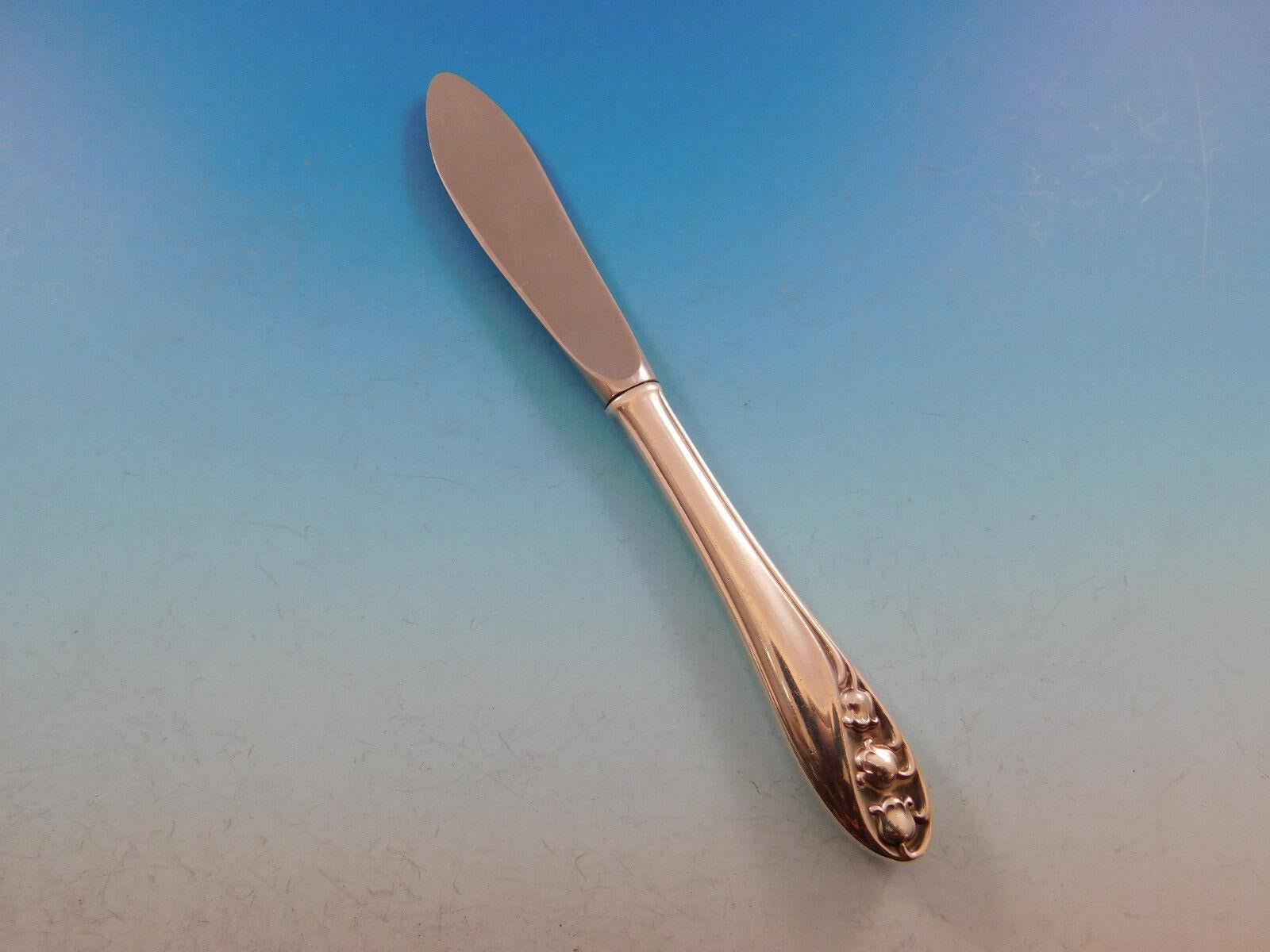 Set di posate in argento Sterling Lily of the Valley by Gorham 12 Servizio 102 Pezzi in vendita 2