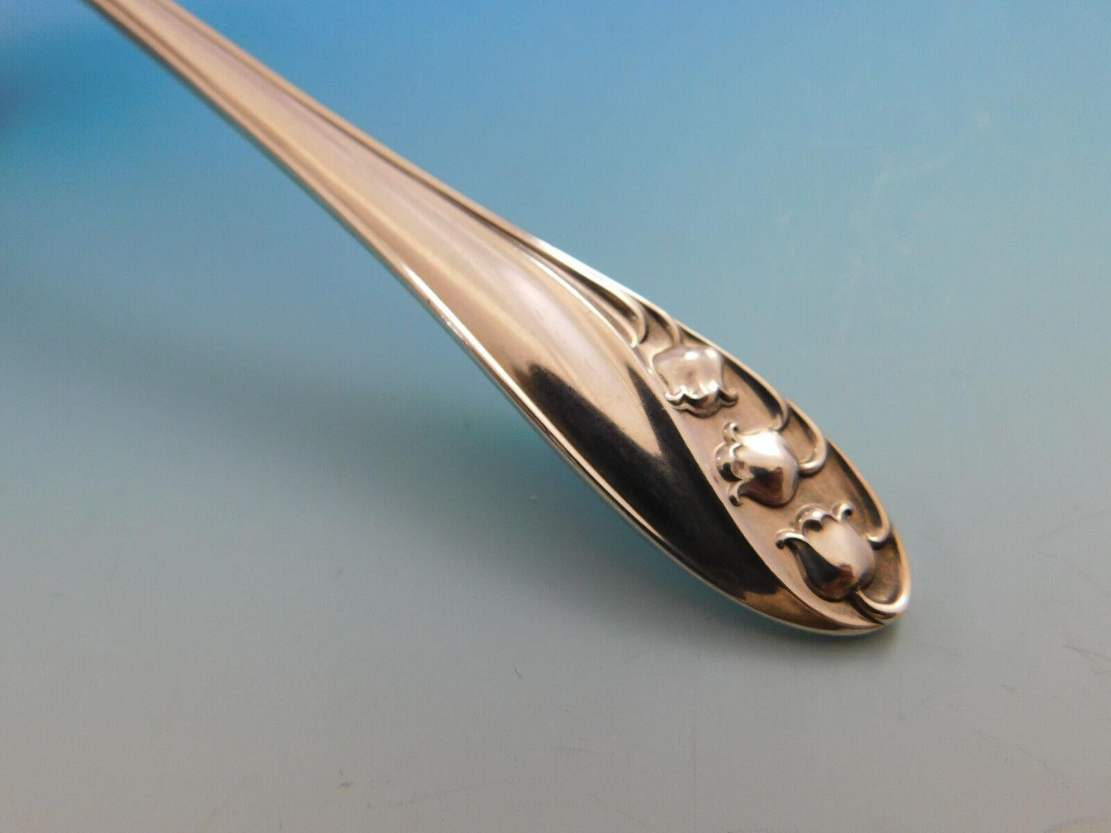 Set di posate in argento Sterling Lily of the Valley by Gorham per 8 persone 38 pezzi in vendita 2