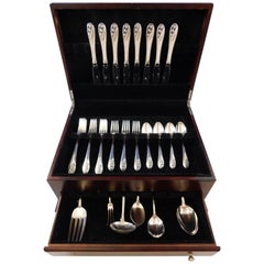 Lily of the Valley by Gorham Sterling Silver Flatware Set for 8 Service 38 Pcs
