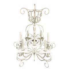 Vintage Lily Pad Chandelier, in the Style of Salterni