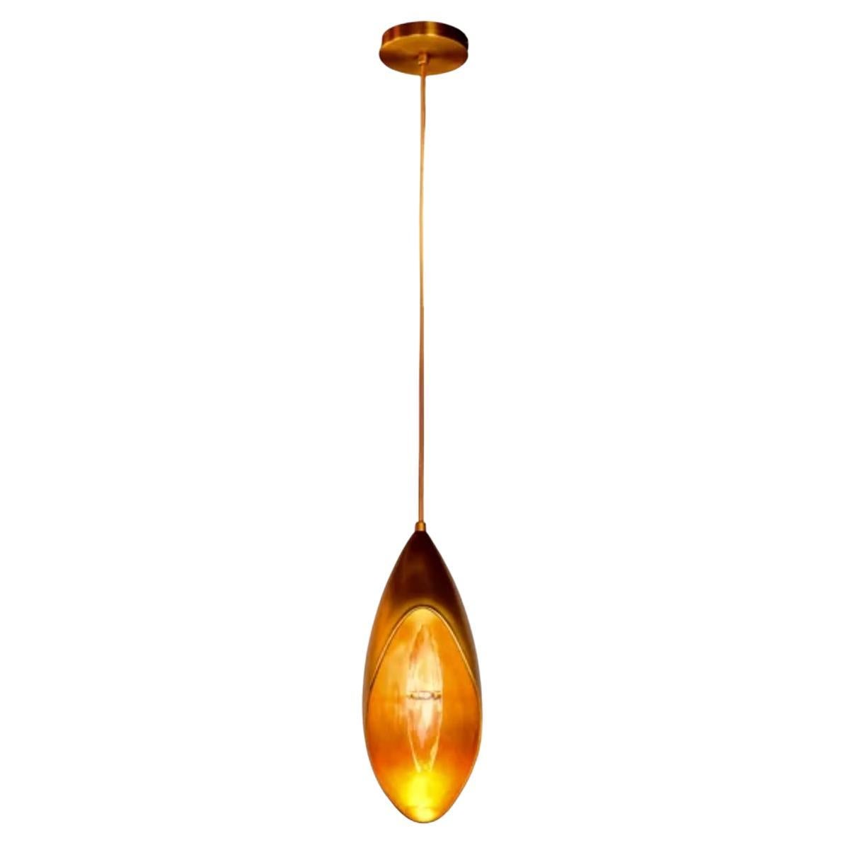 Lilly Suspension - Suspension simple - Elegance Brass Lily Flower Design