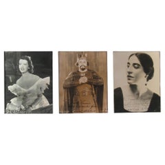 Lily Pons Lauritz Melchior Dusolina Giannini   3 Fotografie promozionali dell'opera firmate