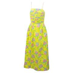 Lily Pulitzer Logo Print Maxi Dress