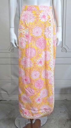 Lily Pulitzer Soutache Trimmed Wrap Skirt