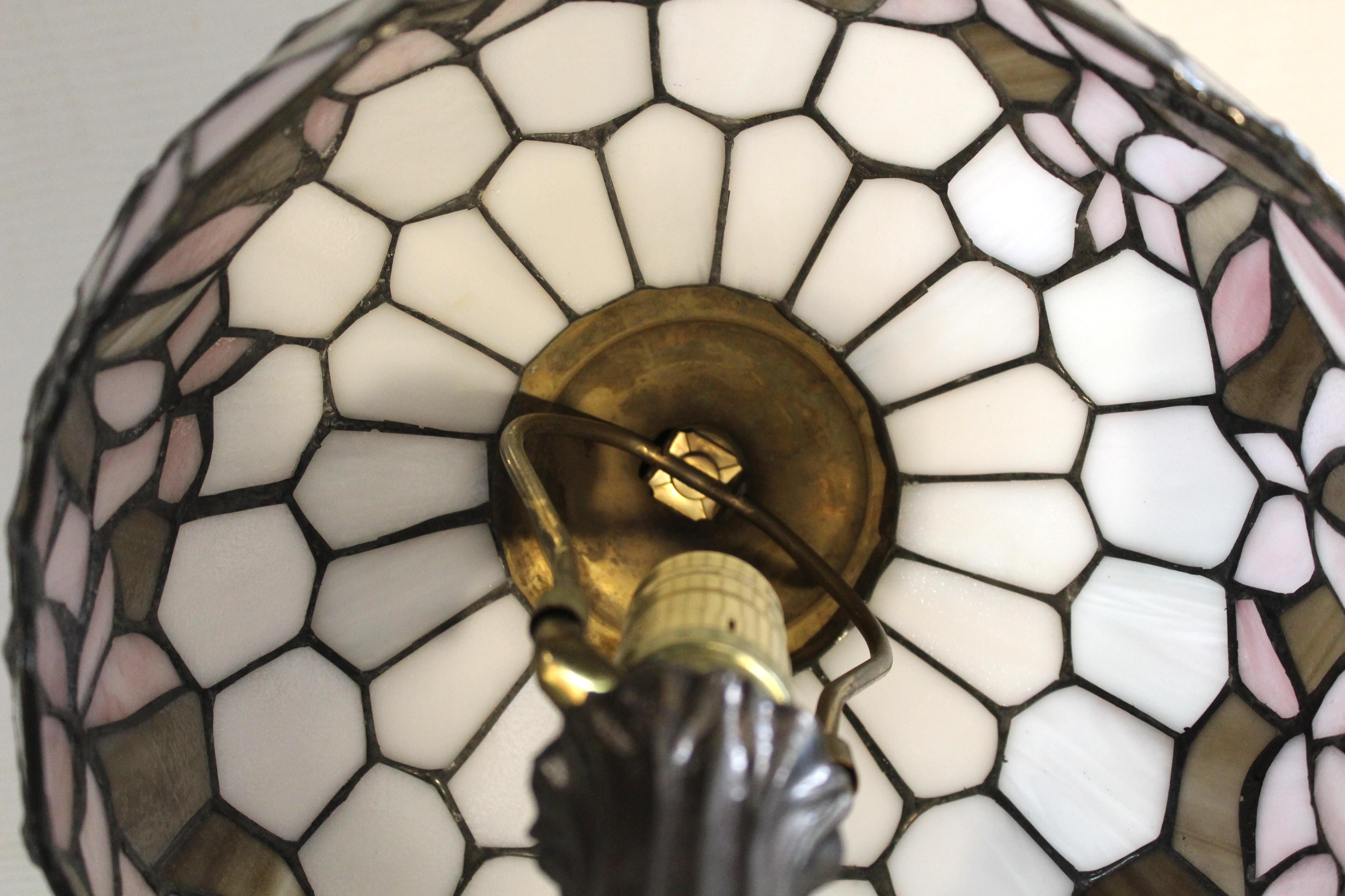 Lily Shade Lamp attr John Morgan & Sons For Sale 7