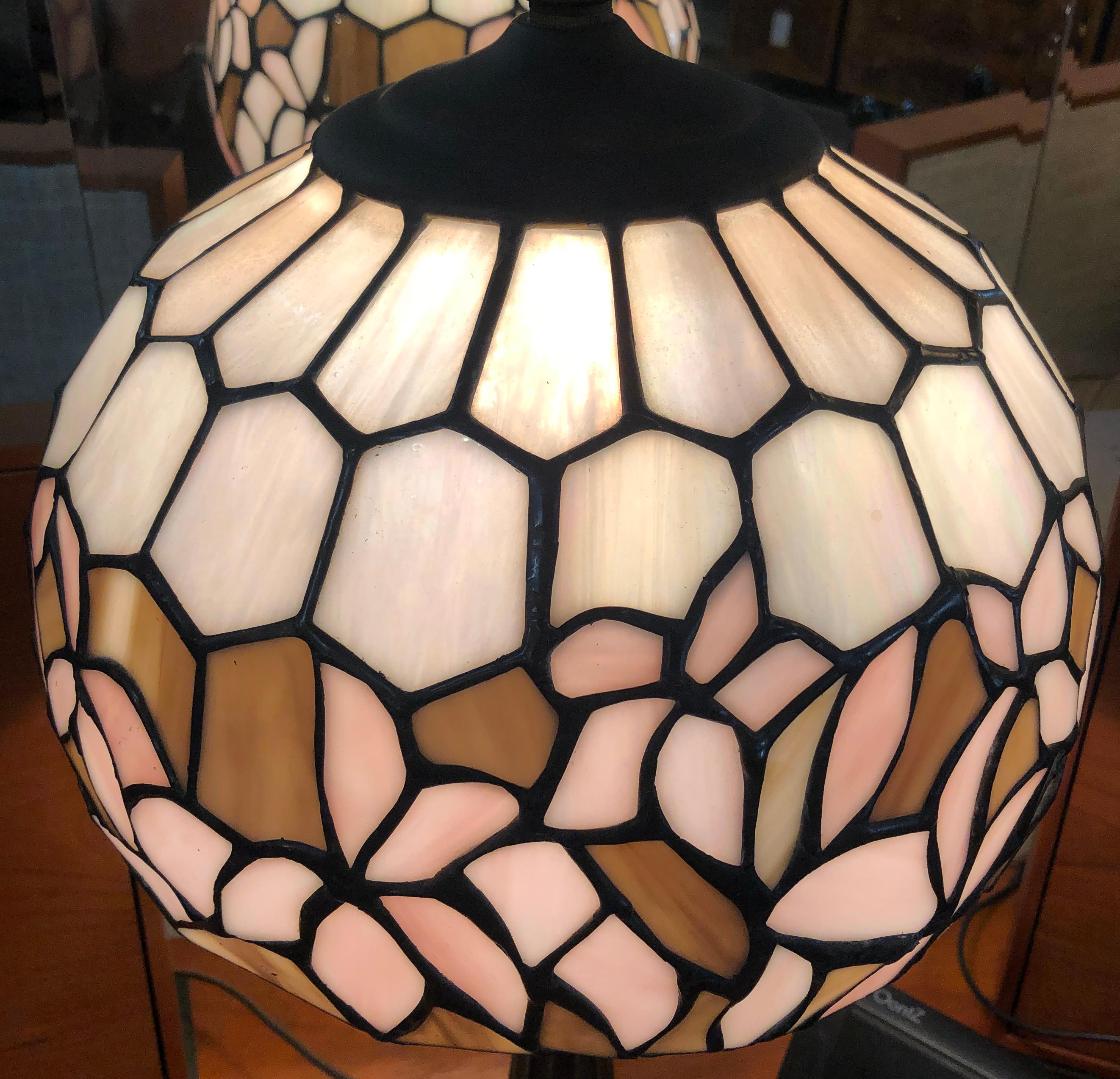 Lily Shade Lamp attr John Morgan & Sons For Sale 10