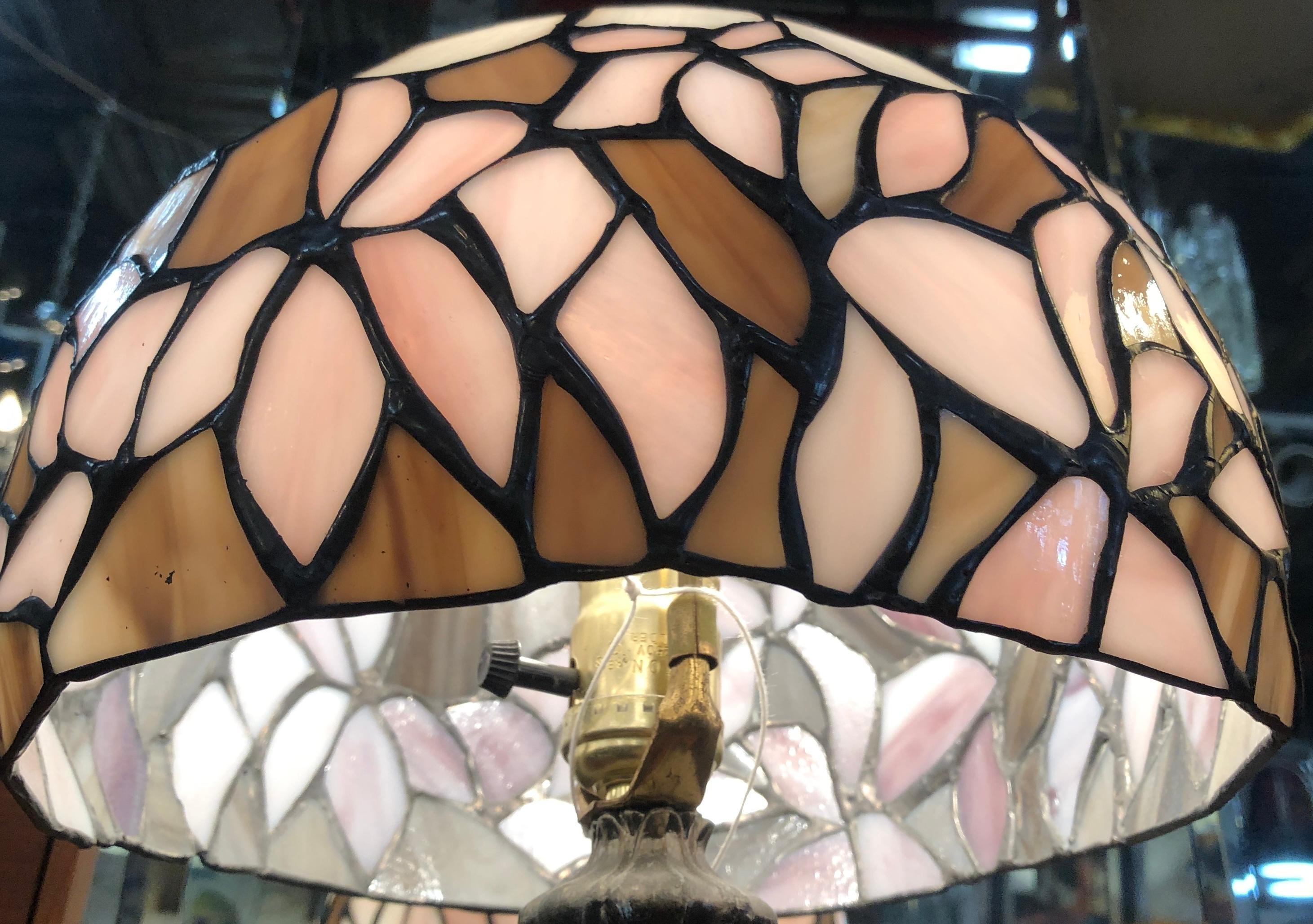 Lily Shade Lamp attr John Morgan & Sons For Sale 11
