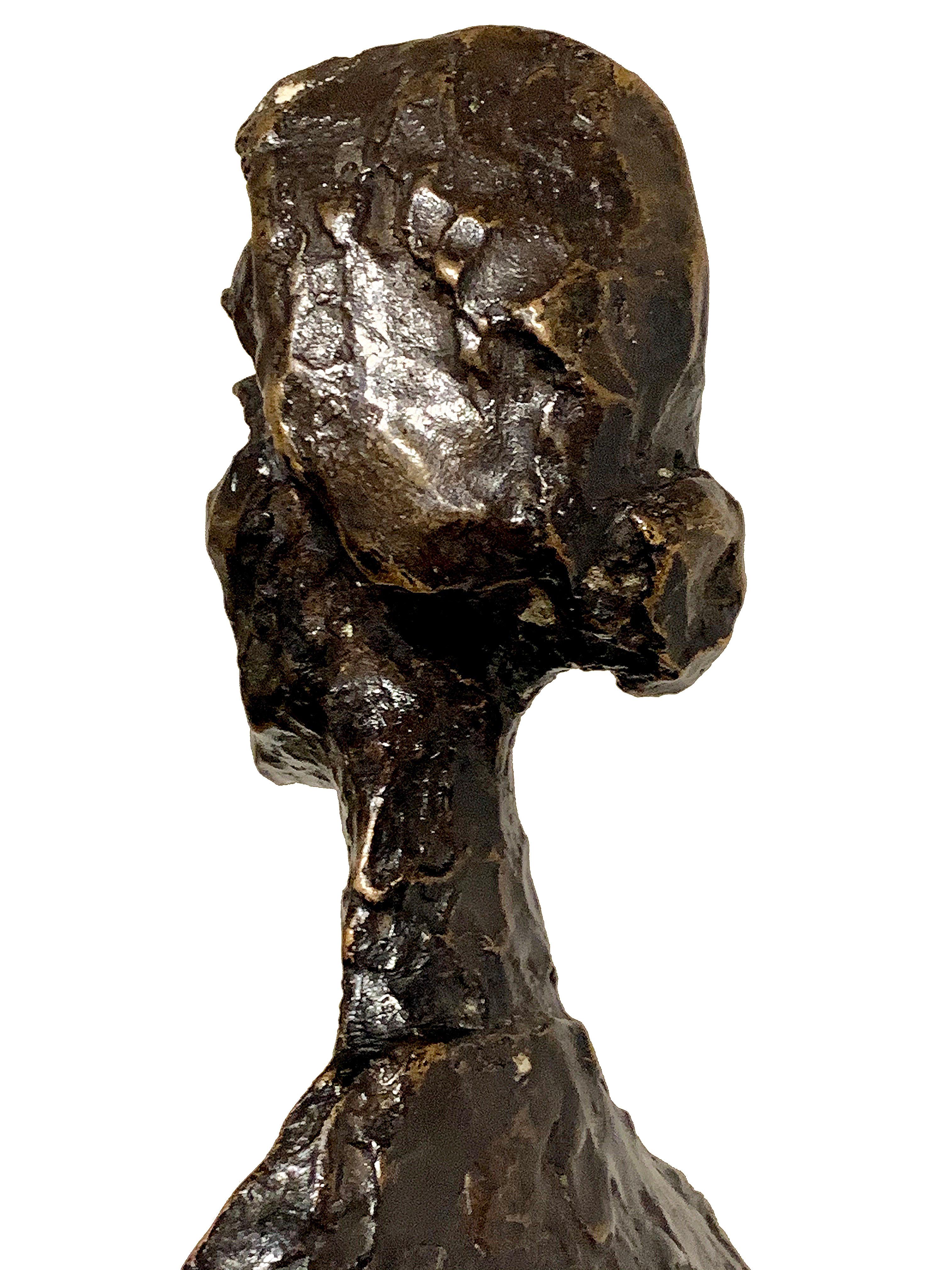 Bronze Sculpture Standing Woman 8