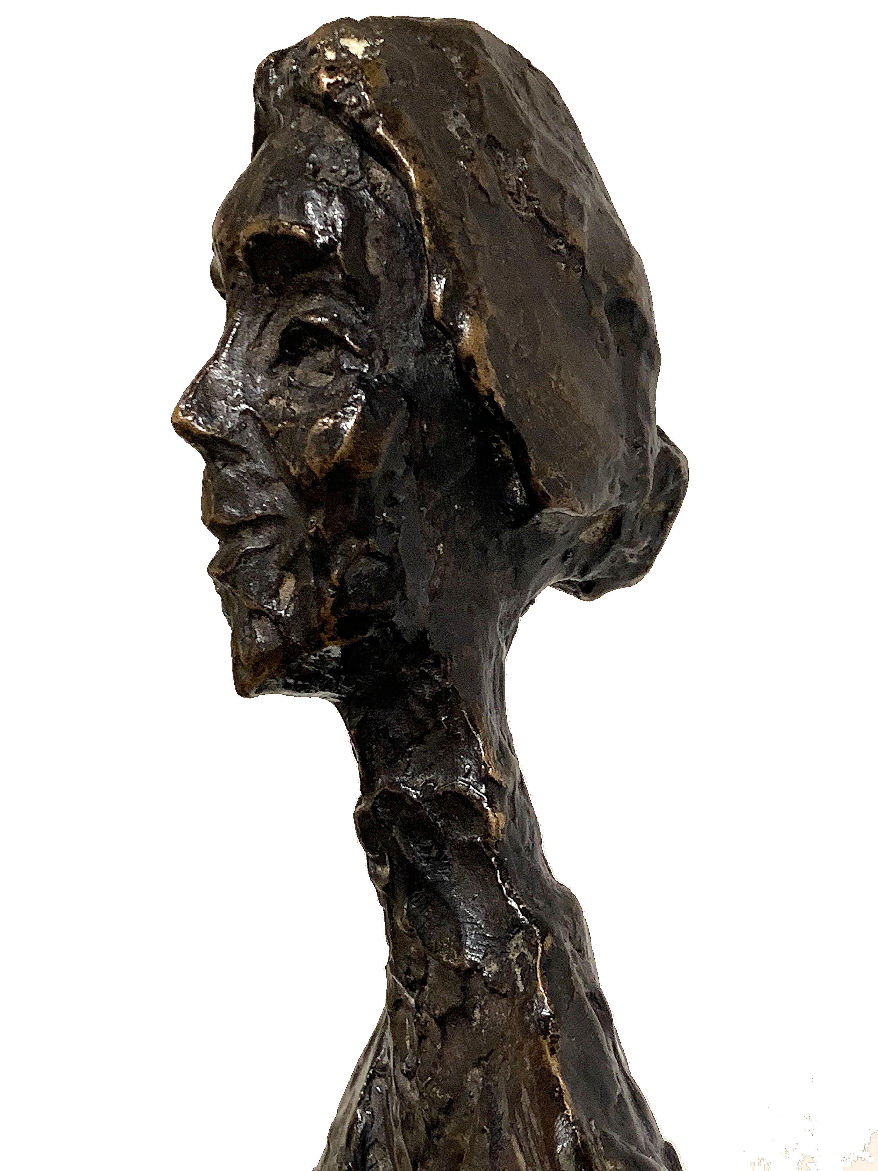 Bronze Sculpture Standing Woman 10