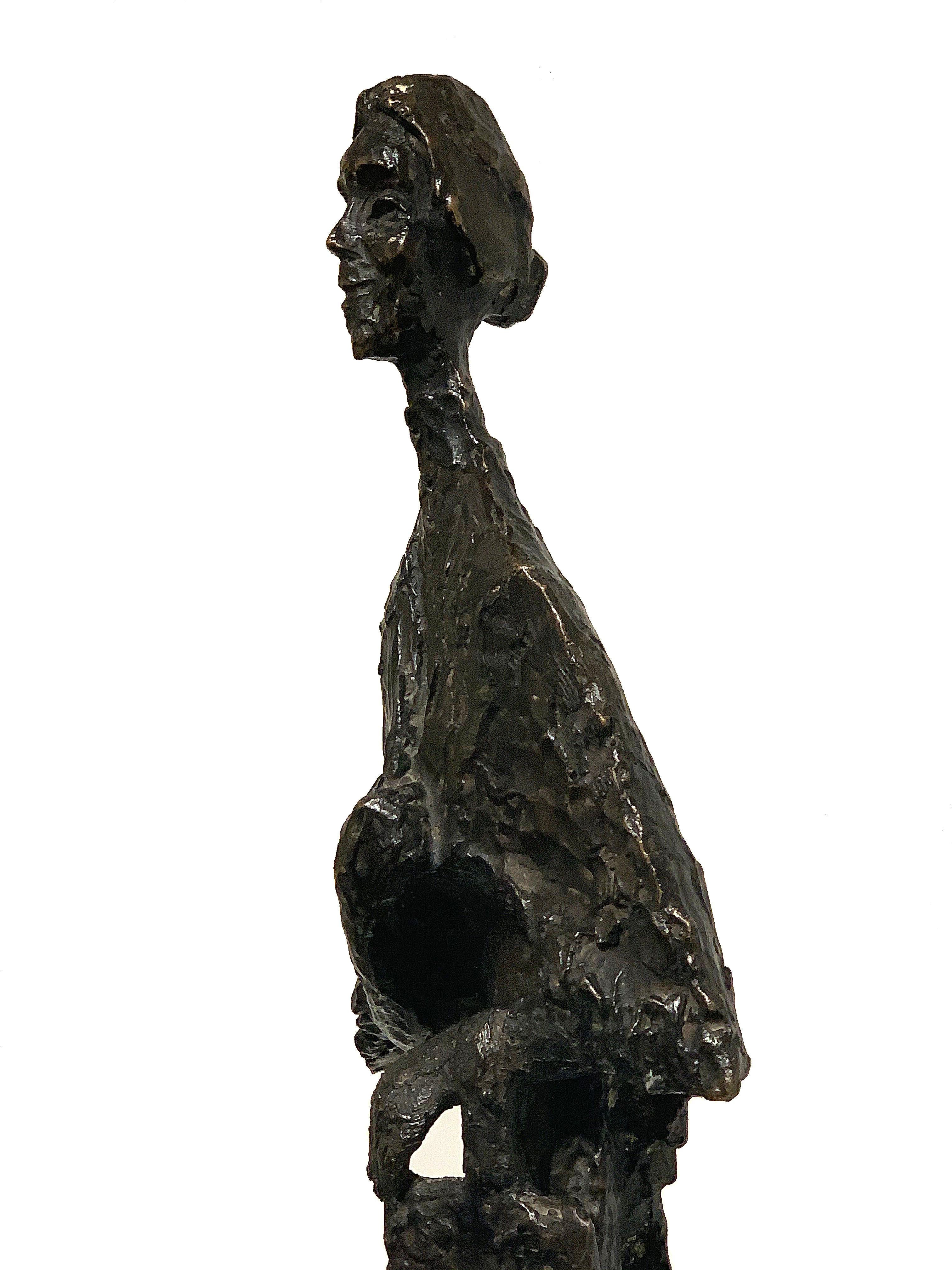 Bronze Sculpture Standing Woman 11