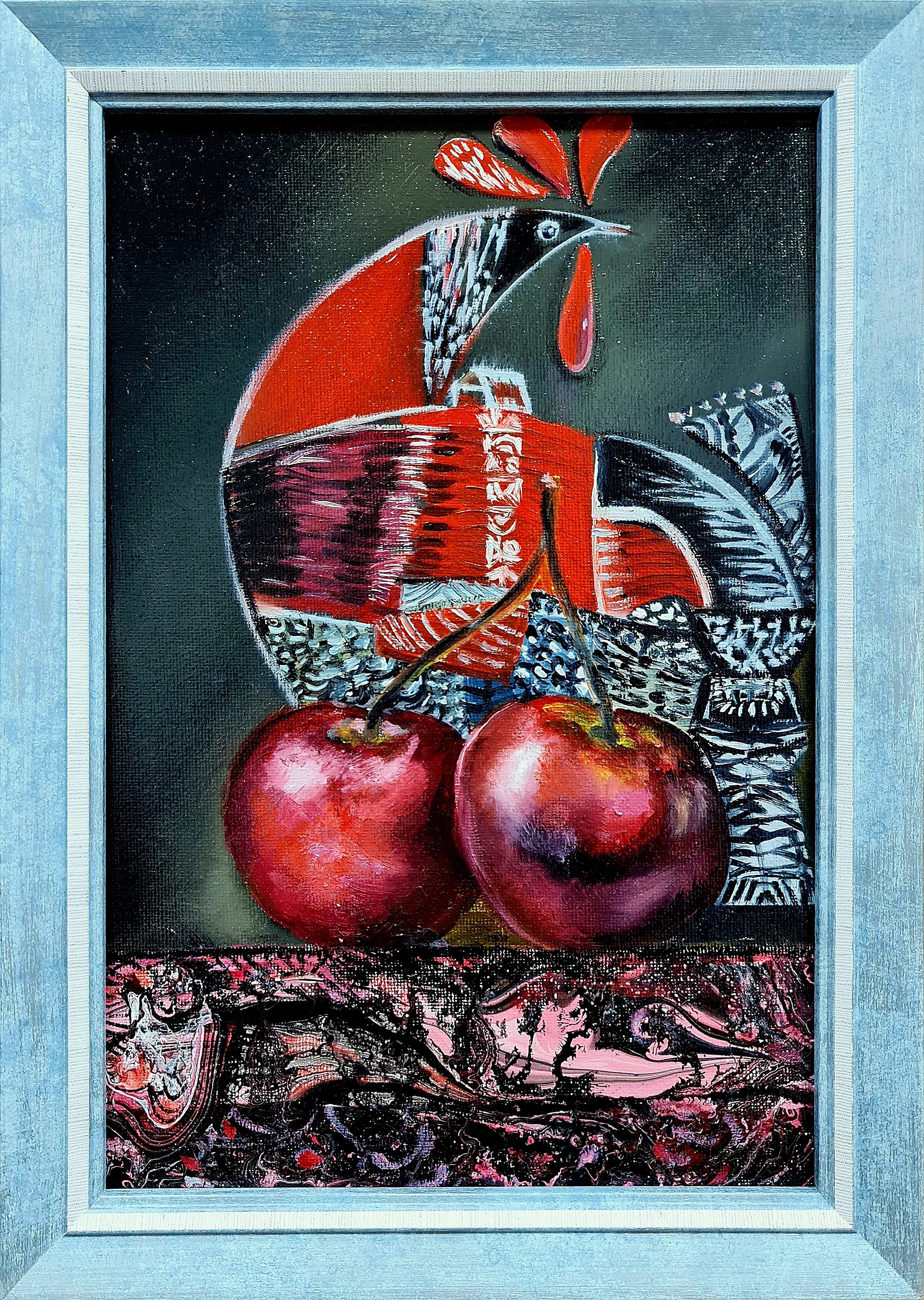 Lilya Volskaya Interior Painting - Bolero" animalism is an oil painting by Lilia Volskaya.
