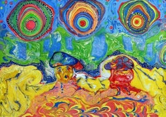 Energía" es una abstracción expresionista de VolskyaLily.