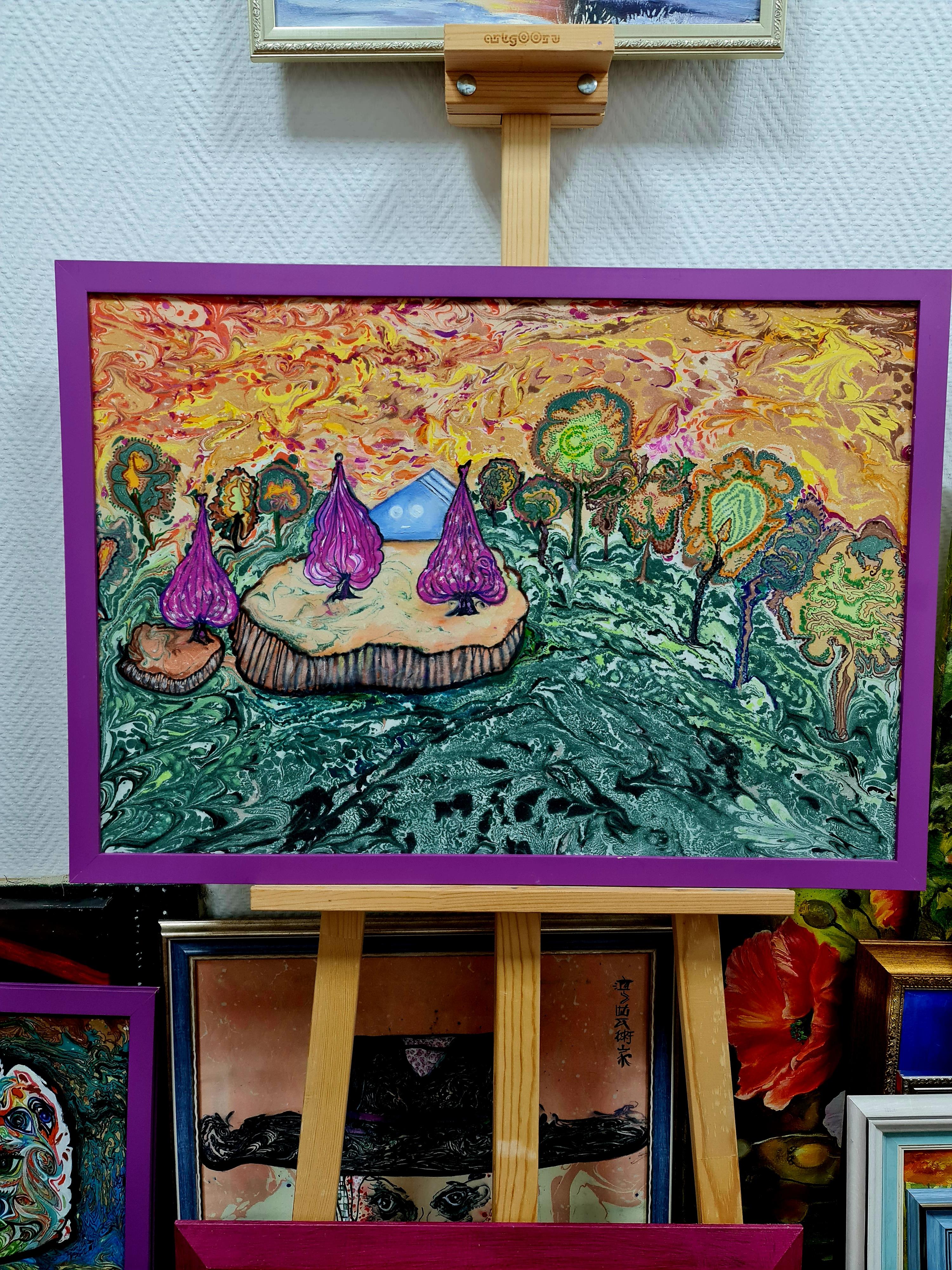Paysage abstrait 