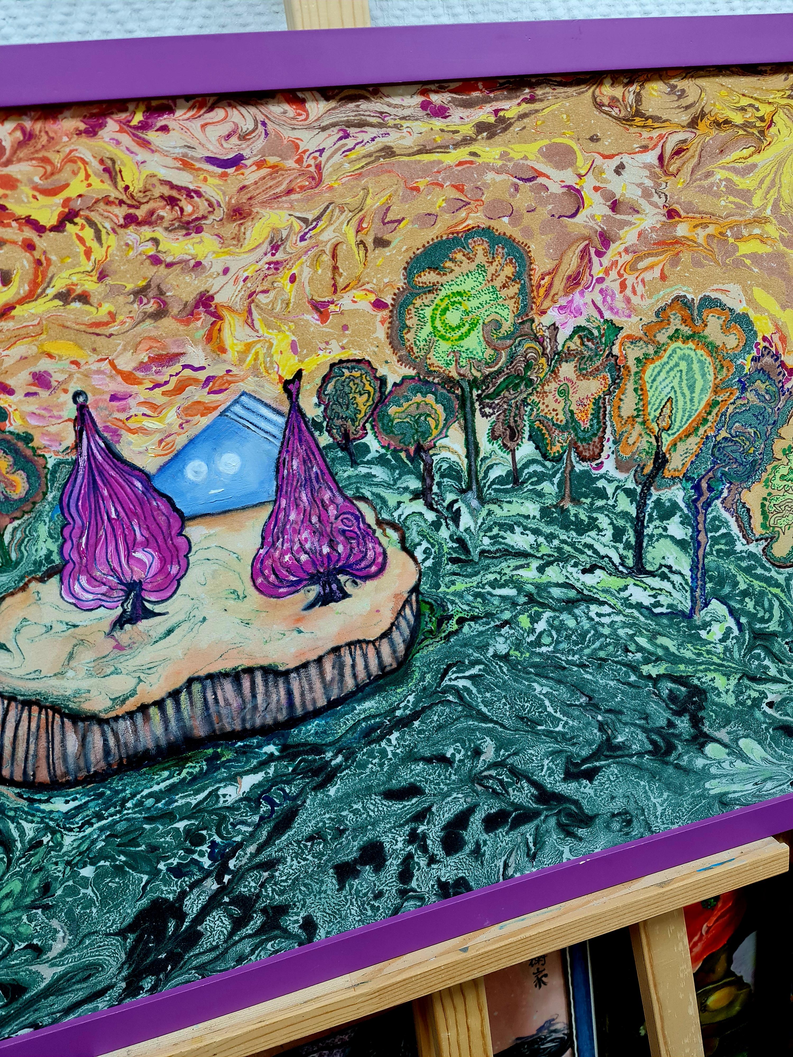 Paysage abstrait 