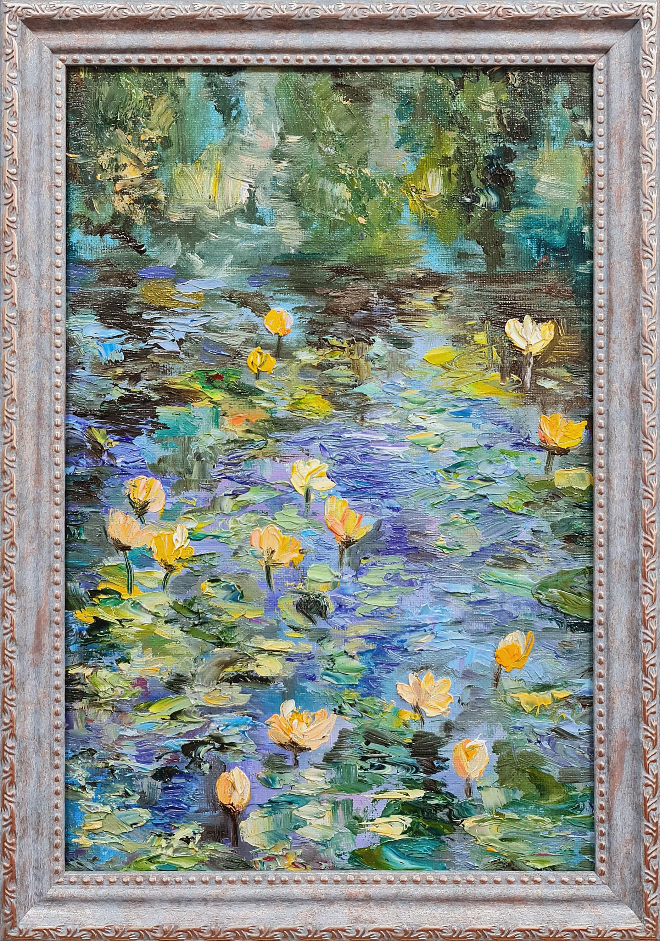 Tutti e tre i dipinti hanno una dimensione di 30 x 20 cm.
Le dimensioni delle opere d'arte nella cornice sono 45х75 см, la cornice è in plastica.
Ho deciso di farne un trittico. 
Queste opere si completano a vicenda.
 Sono dipinti a olio su tela.
