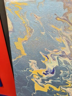 North Northwest Passage" blue abstraction Volskaya Lilya.
