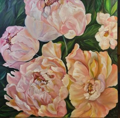 Peony Paradise" est une peinture d'intérieur de Volskaya Lilia.