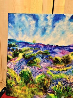 Provence.Lovesick wastelands" landscape by Liliya Volskaya.