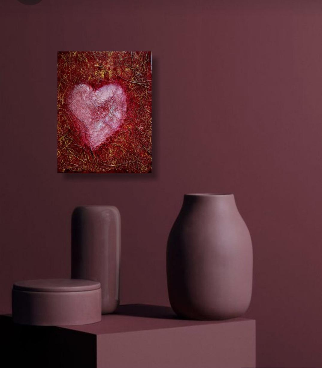 Abstracción roja. El corazón de Volskaya Liliya en venta 2