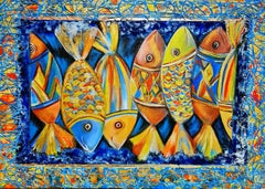 « Seven Magic Fish » est une image du talisman de l'argenterie Volsky Liliya
