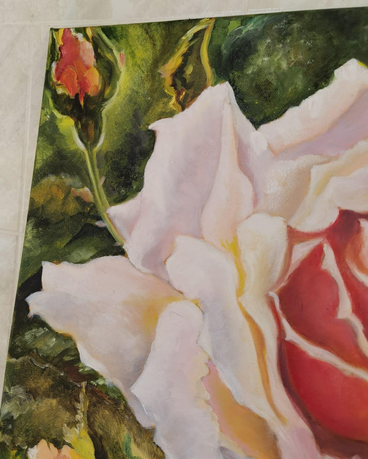 Rosa soleada