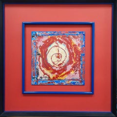 The Heart of an Angel" is an abstract painting by Volskaya Liliya