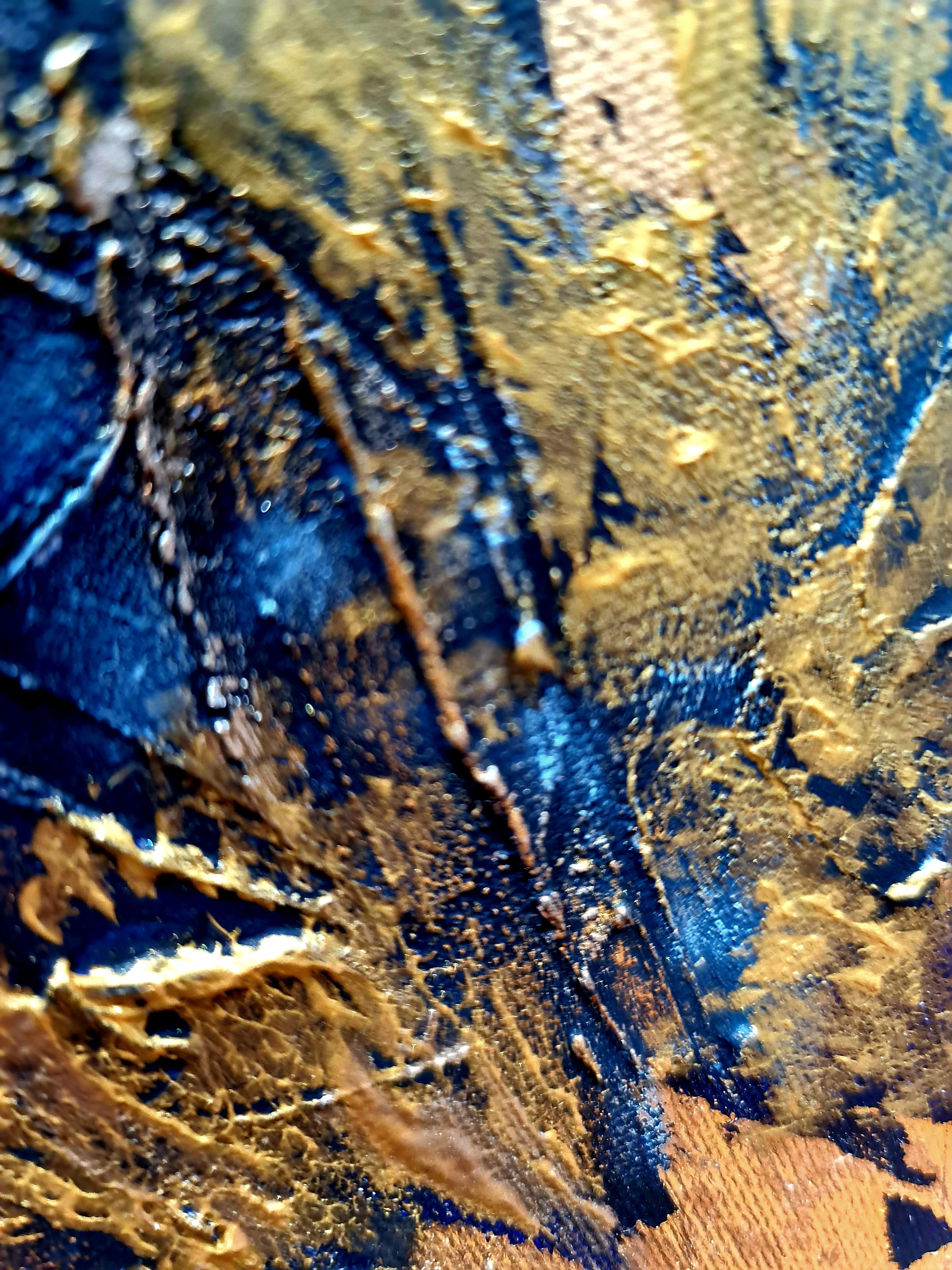 La foresta magica di Harry Potter.paesaggio interno dipinto con texture da Lilya V.I.I. in vendita 5