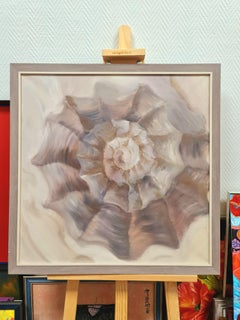 "What is the sea singing about in a shell?" Summer seascape