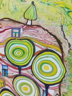 "Windows in my head" Original Painting by Lilia Volskaya